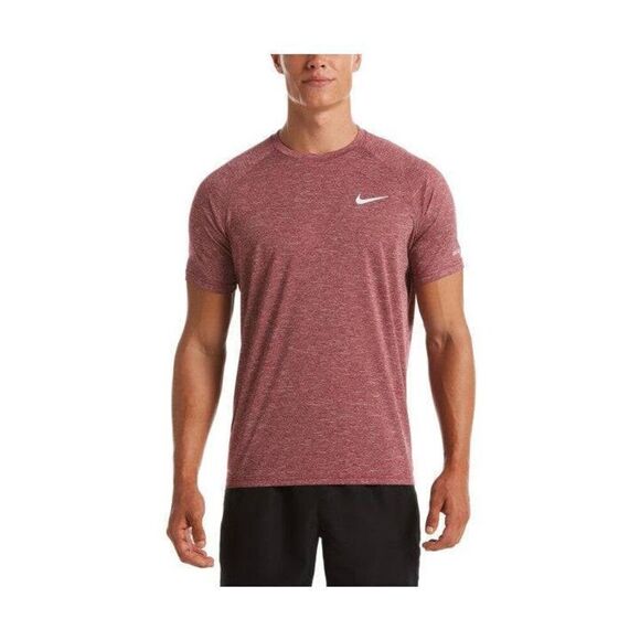 Nike Men's Heather Short Sleeve Hydroguard NWT - Picture 1 of 4